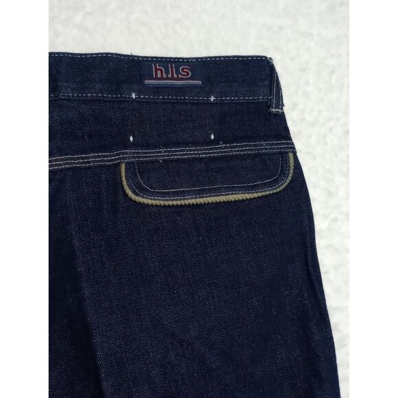 H.I.S Fashion Men's Jean Size 36x32 Dark Wash New - Picture 9 of 10